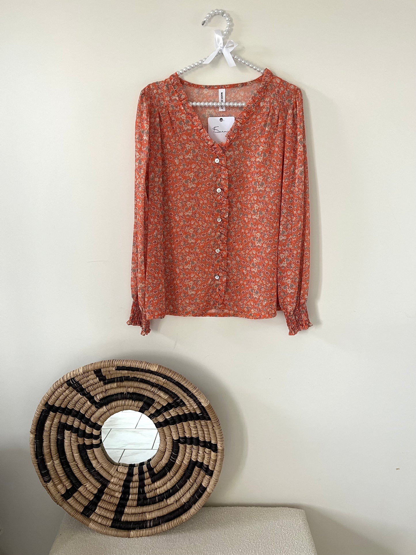 Blouse fleurie