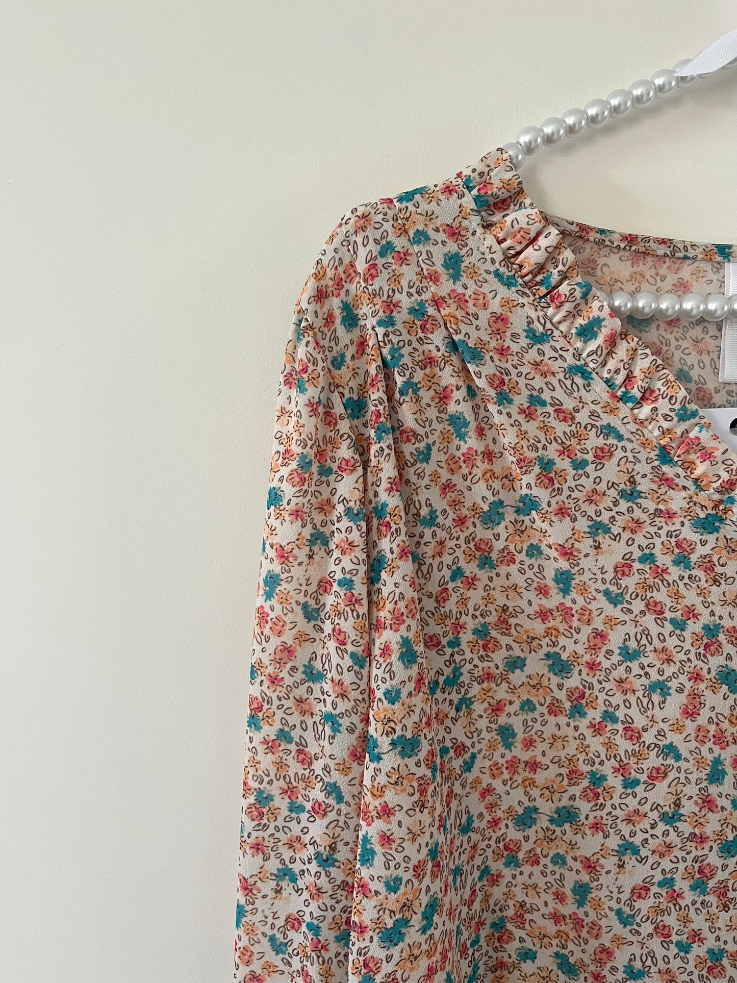 Blouse fleurie