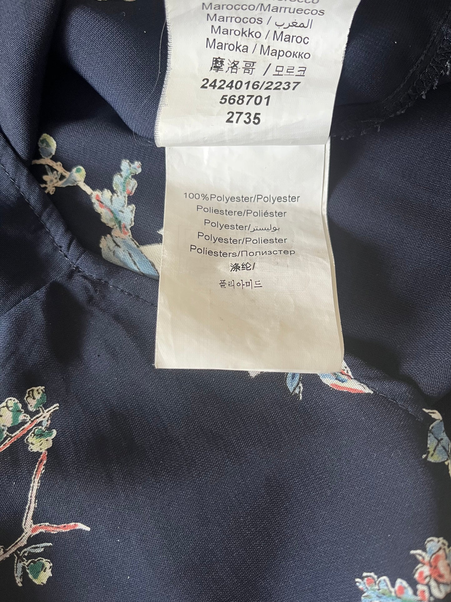 Blouse fleurie 💐 Cache-Cache 💐 T.S/36