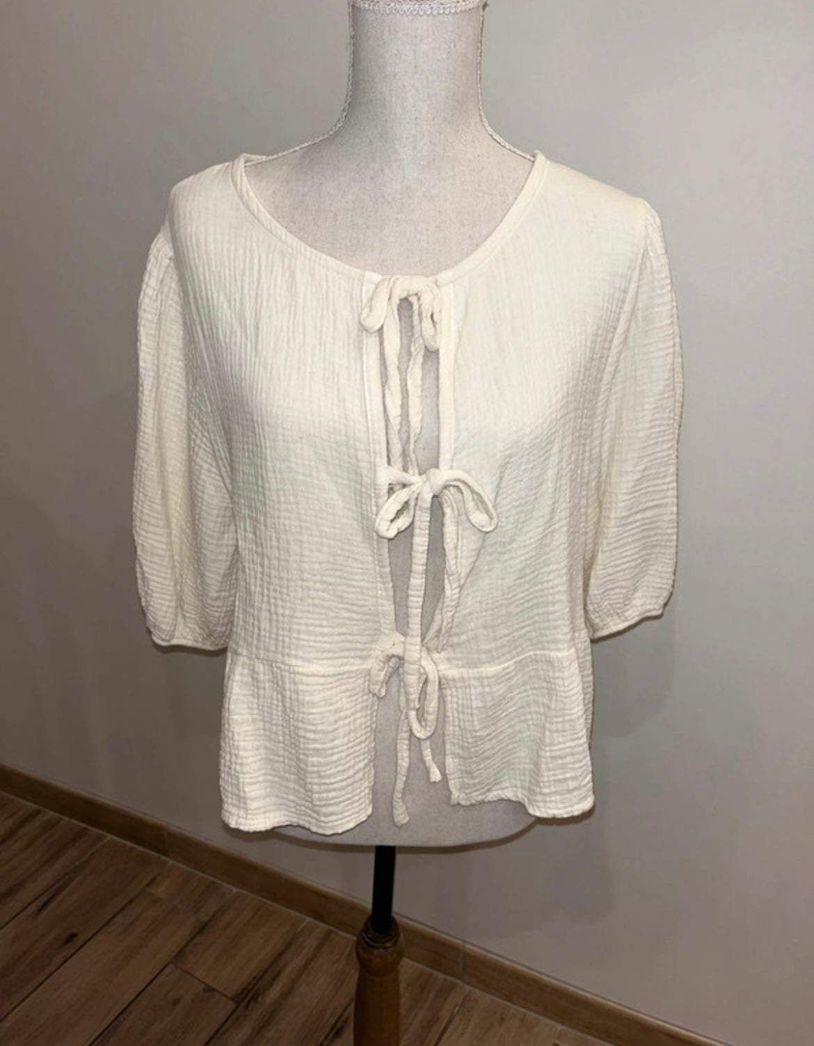 Blouse à noeuds
