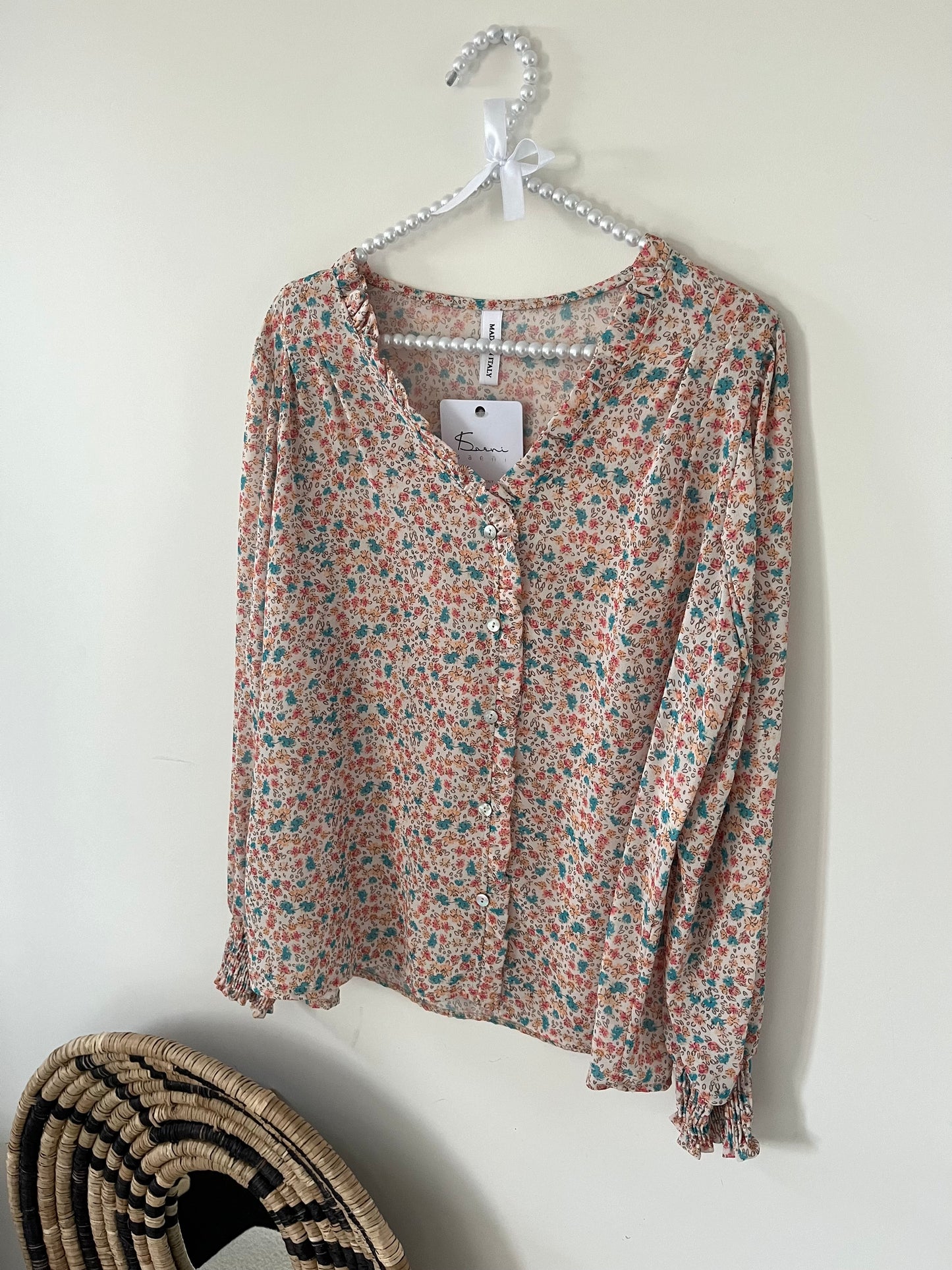 Blouse fleurie