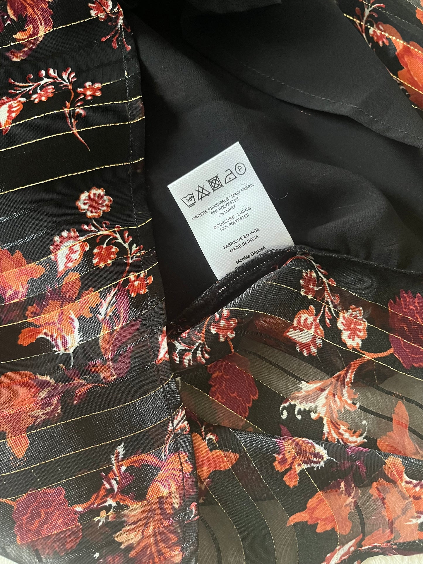 Blouse fluide fleurie 🌸 La petite Étoile 🌸 T.1