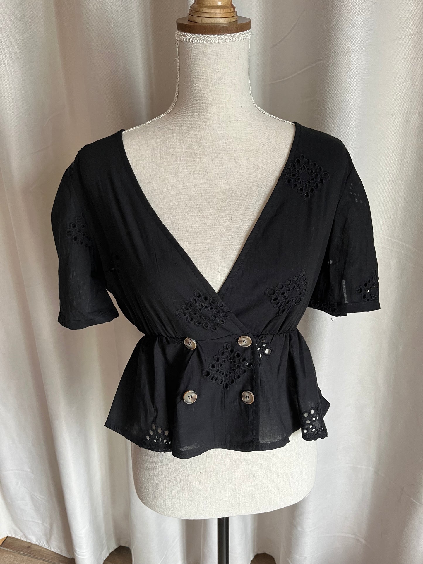 Blouse brodé