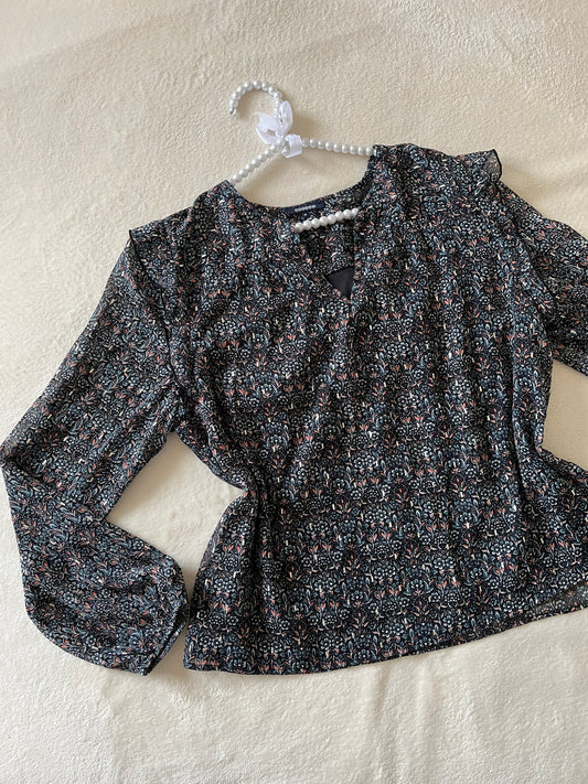 Blouse fluide à motifs 💐 Bonobo 💐 T.XL