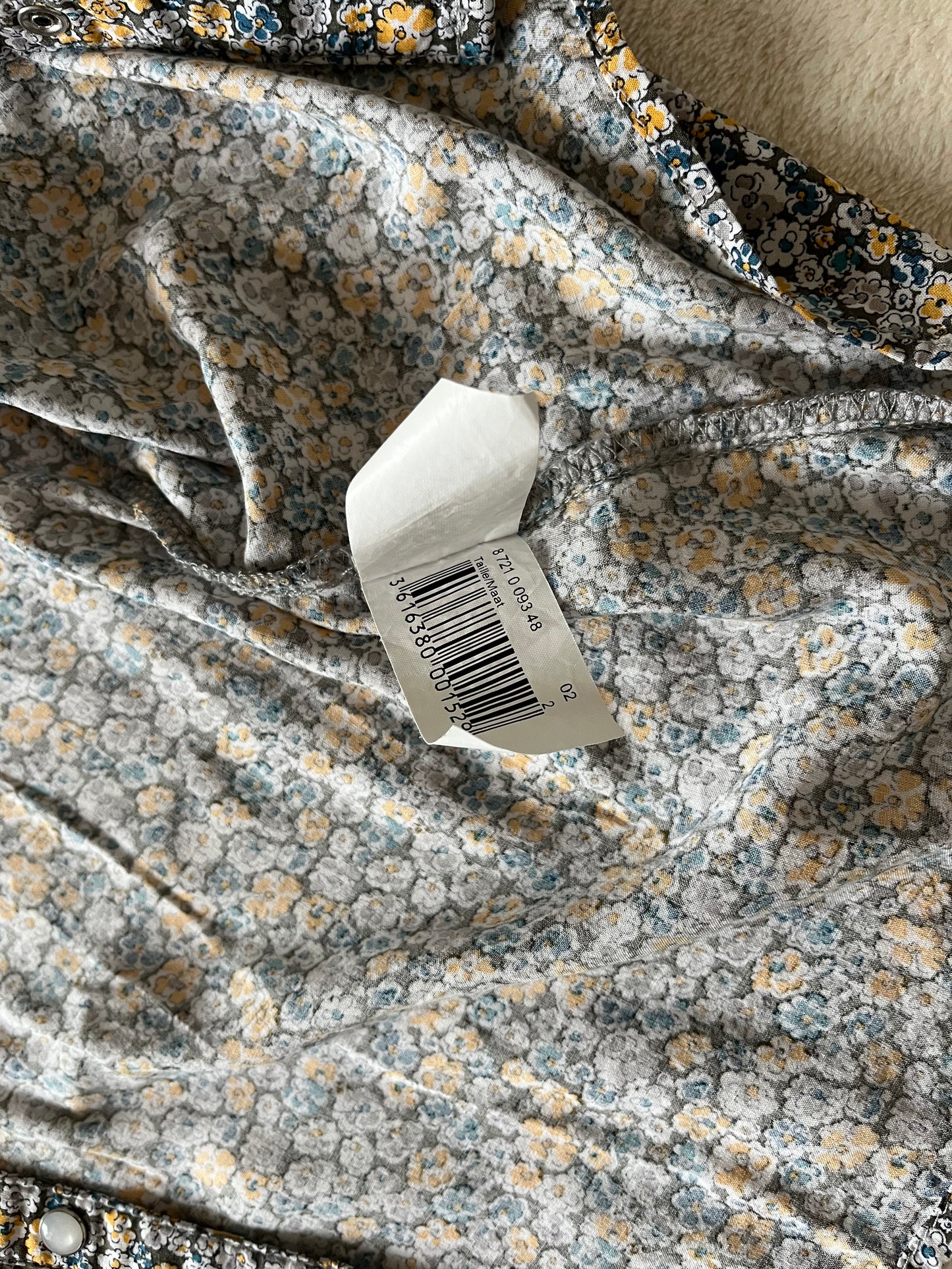 Chemisier fleuri 💐 Armand Thiery 💐 T.2