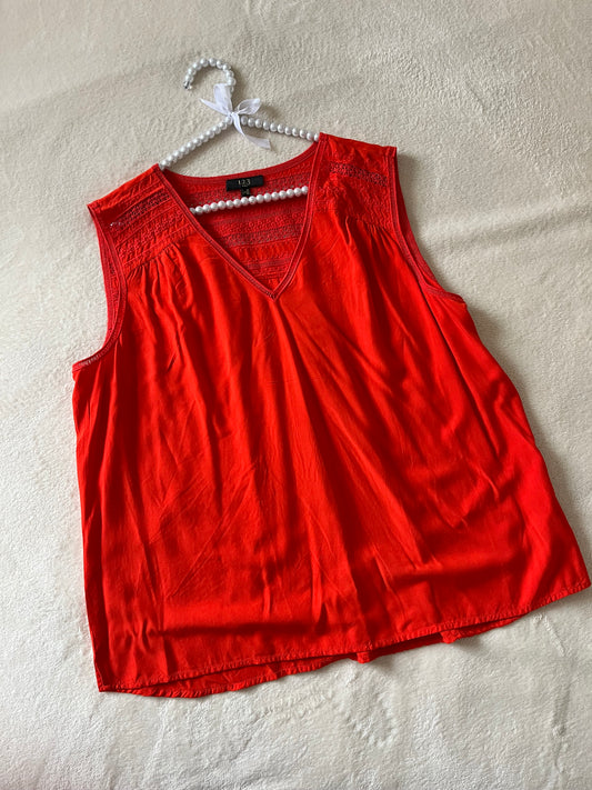 Débardeur fluide ❤️ 123 ❤️ T.46