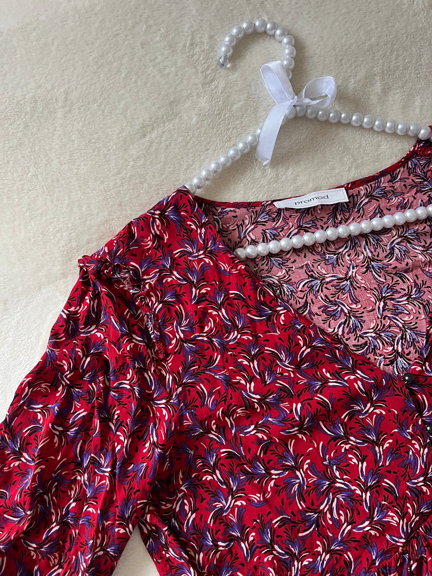 Blouse fluide à motifs 🪁 Promod 🪁 T.40