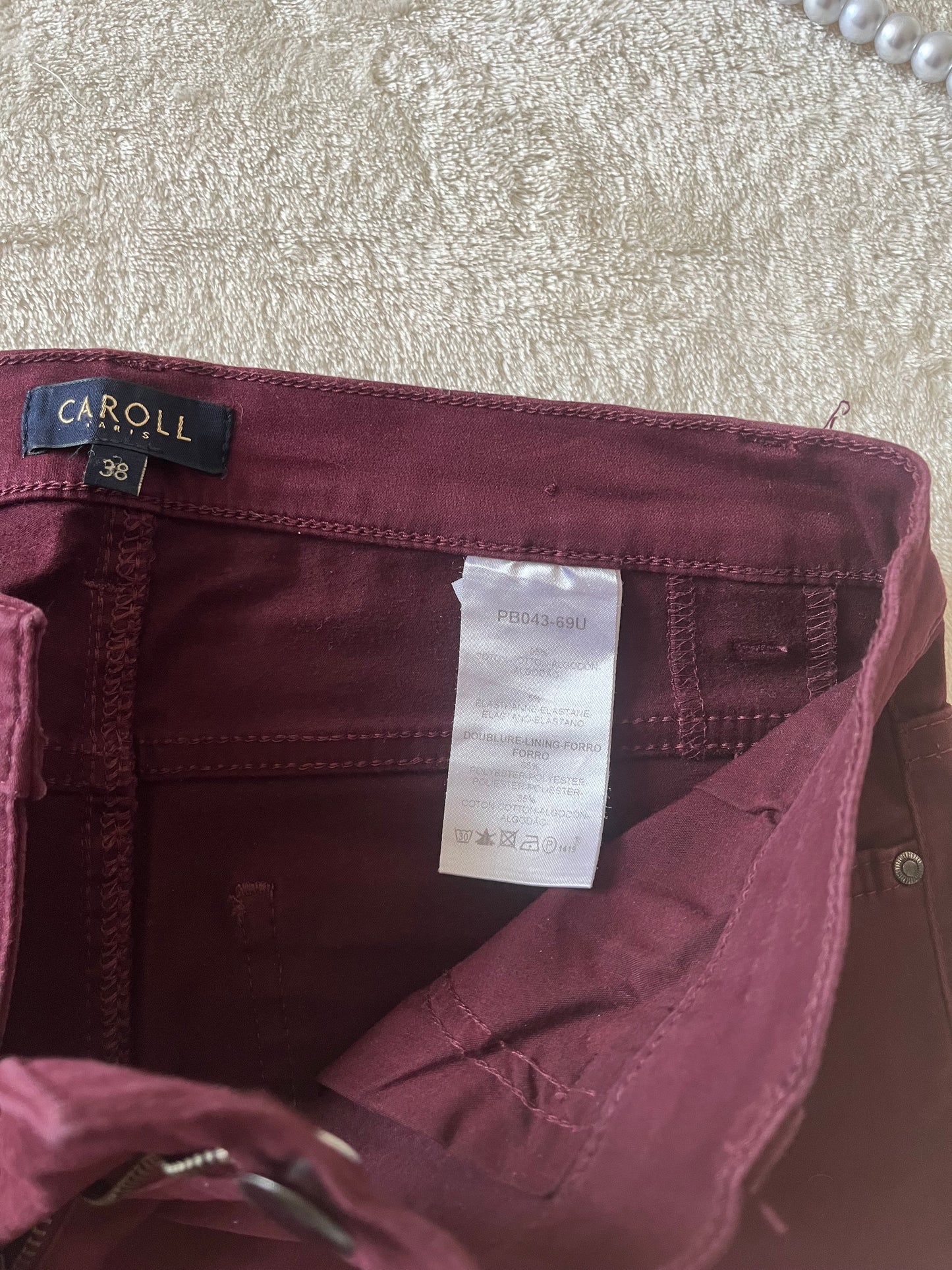 Pantalon stretch 🎀 Caroll 🎀 T.38