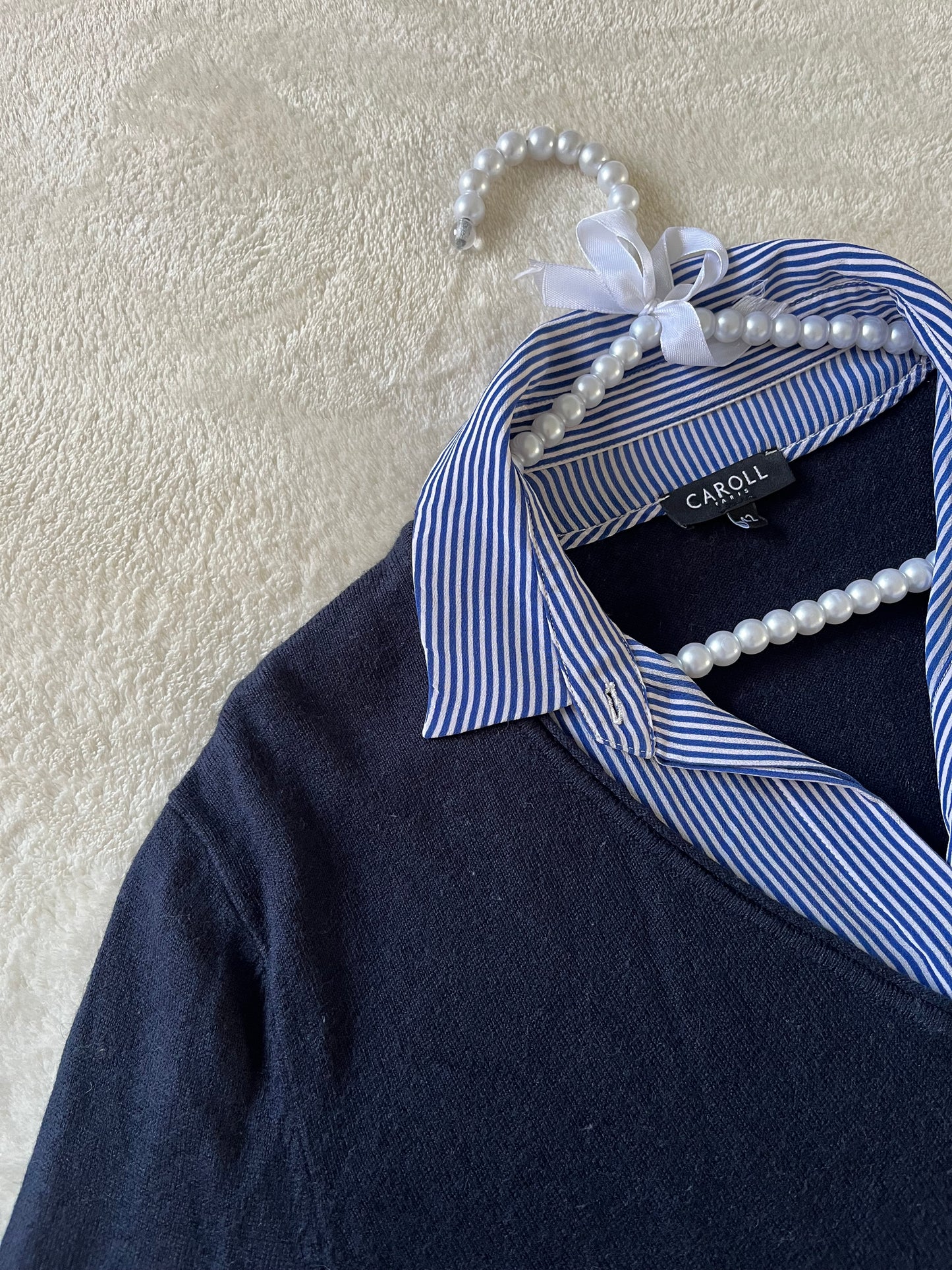 Pull chemise 🔷 Caroll 🔷 T.42